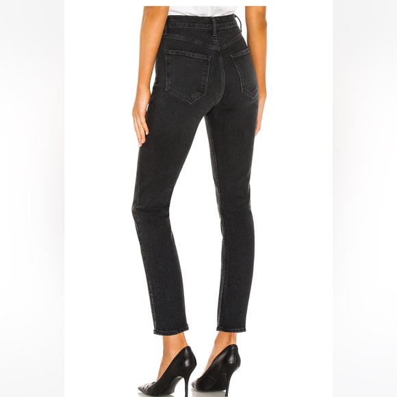 Agolde Riley High Rise Straight Jeans - Picture 2 of 11